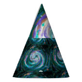 Spiraalmelkweg in de ruimte feesthoedjes (Links)