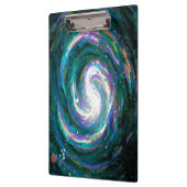 Spiraalmelkweg in de ruimte klembord (Links)
