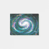 Spiraalmelkweg in de ruimte post-it® notes (Voorkant)