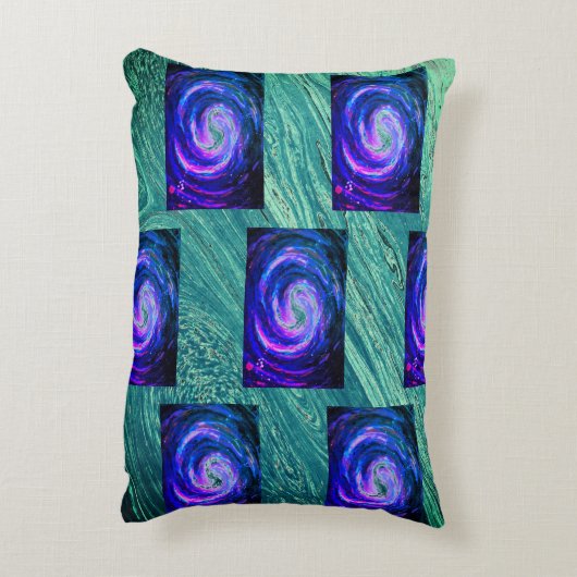 Spiraalmelkweg in Sleeve Ruimte voor MacBook Pro Accent Kussen (Achterkant (Verticaal))