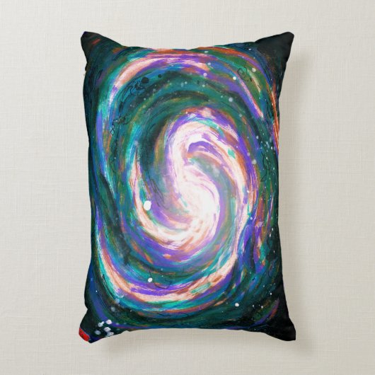 Spiraalmelkweg in Sleeve Ruimte voor MacBook Pro Accent Kussen (Voorkant(Verticaal))