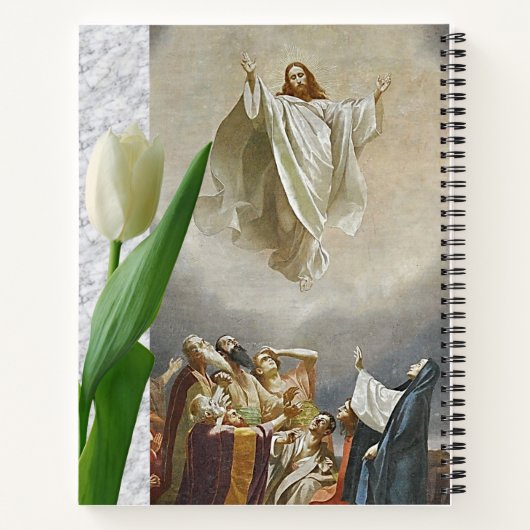 Spiraalnotitieboek Jezus Christus Notitieboek (Achterkant)