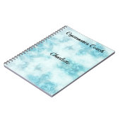 Spiraalnotitieboek voor turncoach gepersonaliseerd notitieboek (Linkerzijde)