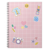 Spiraalnotitieboekje voor kinderen met mooie ontwe notitieboek (Voorkant)