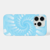 Spiraalpatroon iPhone Hoesje (Achterkant horizontaal)