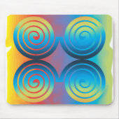 SPIRAALPATROON MUISMAT (Voorkant)