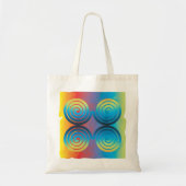 SPIRAALPATROON TOTE BAG (Voorkant)