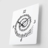 Spiraalplaat wandklok (Hoek)