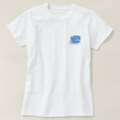 Spiraalschildering Schildpad T-shirt (Design voorkant)