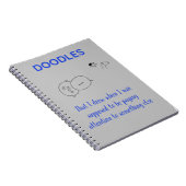 Spiraalschrift Doodles Notitieboek (Rechterzijde)