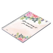 Spiraalschrift Notitieboek (Linkerzijde)