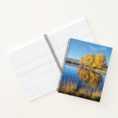 Spiraalschrift Spiegelvijver Notitieboek (Binnen)