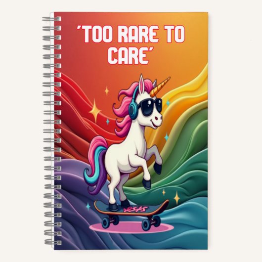 Spiraalschrift Unicorn Dreams Notitieboek (Voorkant)