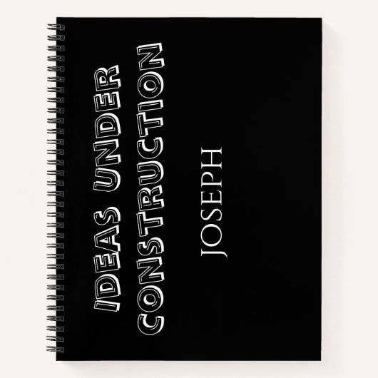Spiraalschriften met harde kaft notitieboek (Voorkant)