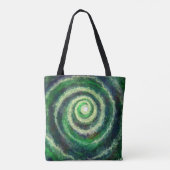 Spiraalstelsel Dubbelzijdige Canvas tas (Achterkant)