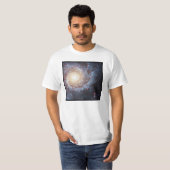 Spiraalstelsel Messier 74 Wit T-shirt (Voorkant volledig)