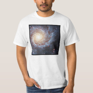 Spiraalstelsel Messier 74 Wit T-shirt