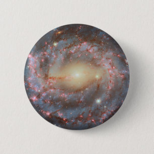 Spiraalsterrenstelsel Knoppen Ronde Button 5,7 Cm