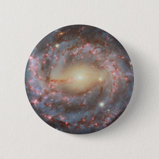 Spiraalsterrenstelsel Knoppen Ronde Button 5,7 Cm (Voorkant)