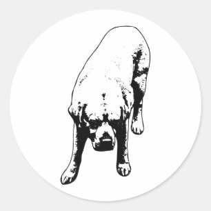 spiraaltje ronde sticker