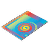 SPIRAALVIERKANT NOTITIEBOEK (Linkerzijde)