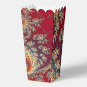 Spiraalvormig bloempatroon bedankdoosjes (Achterkant)