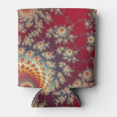 Spiraalvormig bloempatroon blikjeskoeler (Voorkant)