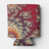 Spiraalvormig bloempatroon blikjeskoeler (Achterkant)