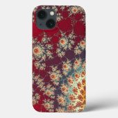 Spiraalvormig bloempatroon Case-Mate iPhone case (Achterkant)