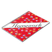 spiraalvormig huiswerk Notitieboek (Linkerzijde)