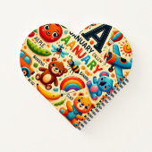 spiraalvormig notitieboek (Achterkant)