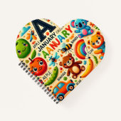 spiraalvormig notitieboek (Voorkant)