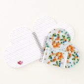 Spiraalvormig Notitieboek 8.5"x 8.5"Hart (Binnen)