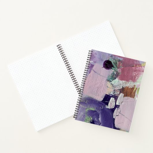 Spiraalvormig Notitieboek in Roze Marshmallow ontw (Binnen)