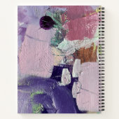 Spiraalvormig Notitieboek in Roze Marshmallow ontw (Achterkant)