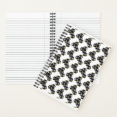 Spiraalvormig Notitieboek in zwart-wit ontwerp (Binnen)