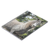 Spiraalvormig Notitieboek met Grijze Geest (Linkerzijde)