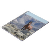 Spiraalvormig Notitieboek met wilde hengst (Linkerzijde)