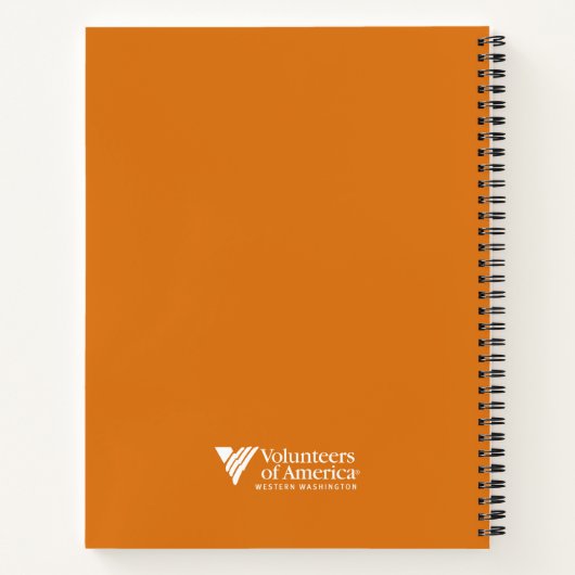 Spiraalvormig Notitieboek (Tangerine) (Achterkant)