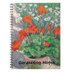  spiraalvormig Notitieboek voor een Gardener