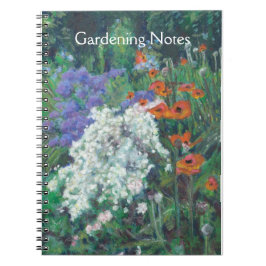  spiraalvormig Notitieboek voor een Gardener