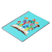 spiraalvormig notitieboek voorschoolse 80 bladzijd (Linkerzijde)