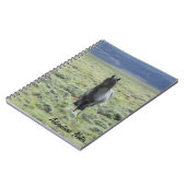 Spiraalvormig Notitieboek w / wild Blue Zeus (Linkerzijde)