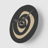 spiraalvormig ontwerp ronde klok (Hoek)