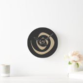 spiraalvormig ontwerp ronde klok (Huis)