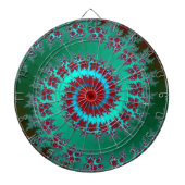 Spiraalvormige Fractal Dart Board Dartbord (Voorkant)