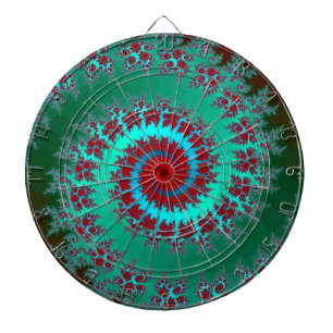 Spiraalvormige Fractal Dart Board Dartbord