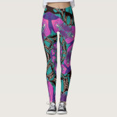 Spiraalvormige Mandala design Leggings (Voorkant)
