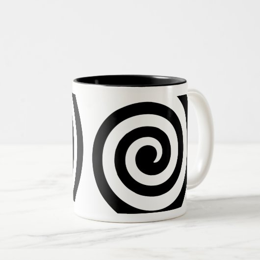 spiraalvormige mok (Voorkant rechts)