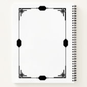 spiraalvormige Notitieboeken adelaar (Achterkant)